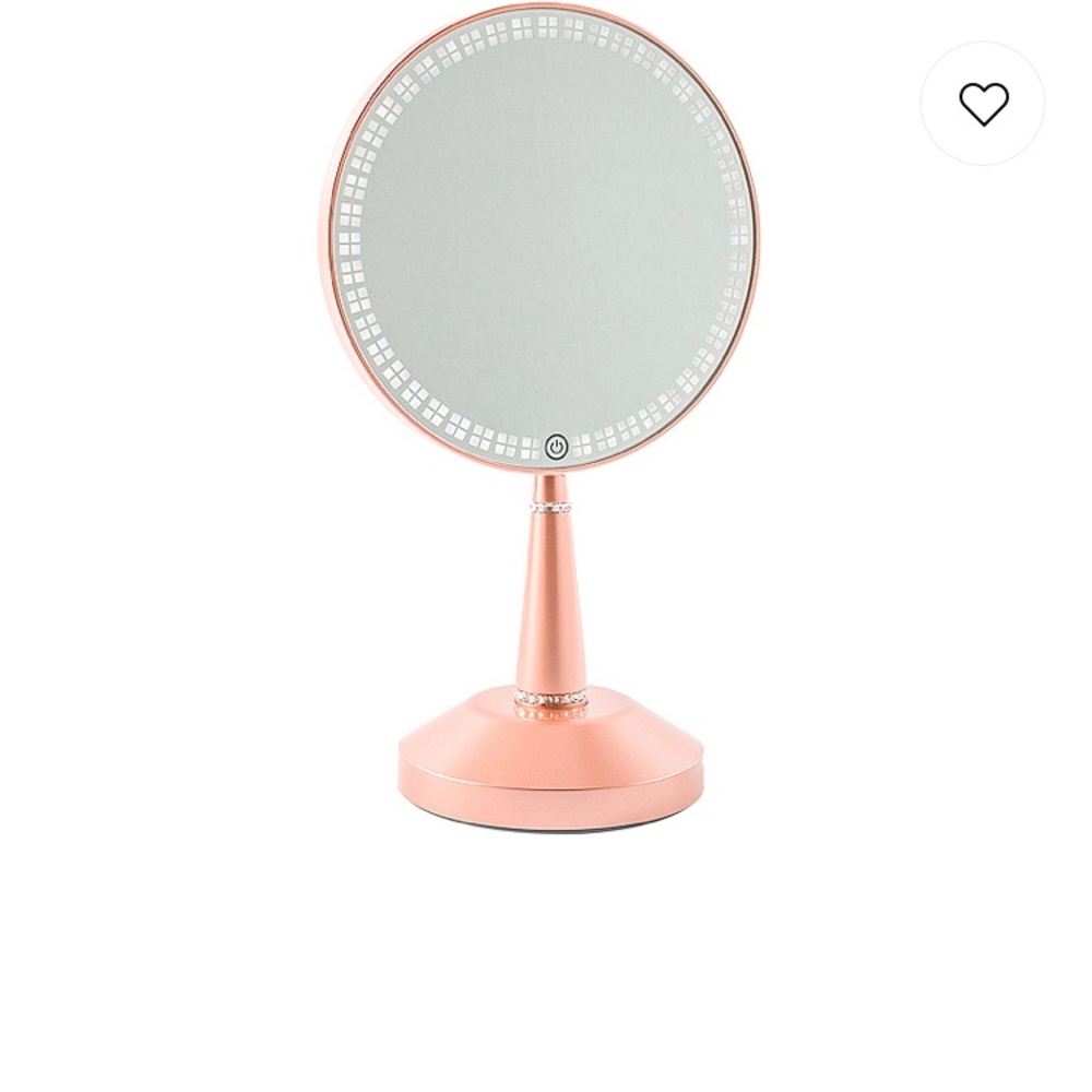 Bijou LED Hand Mirror with Charging Stand